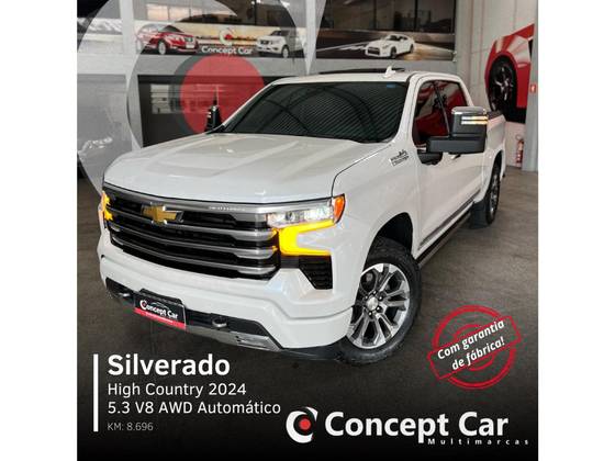 CHEVROLET SILVERADO 5.3 V8 GASOLINA 1500 HIGH COUNTRY 4X4 AUTOMÁTICO